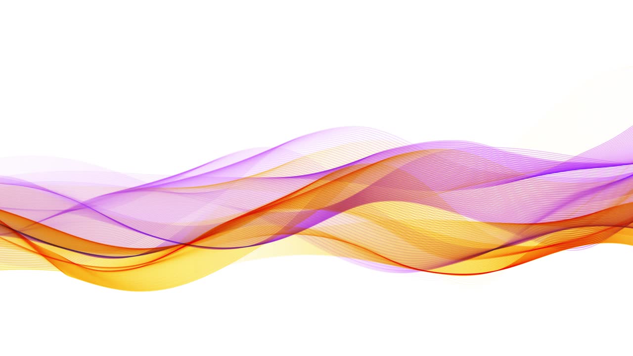 Linee astratte arancioni/viola - sfondo in loop