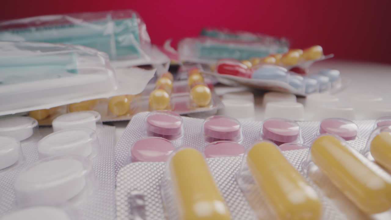 medicamentos y suministros médicos variados