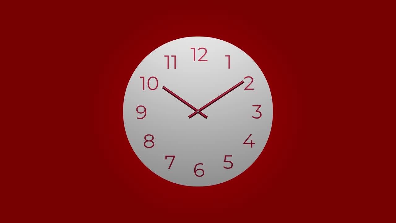 reloj contando hacia atrás 24 horas día velocidad rápida lapso de tiempo 4k hd