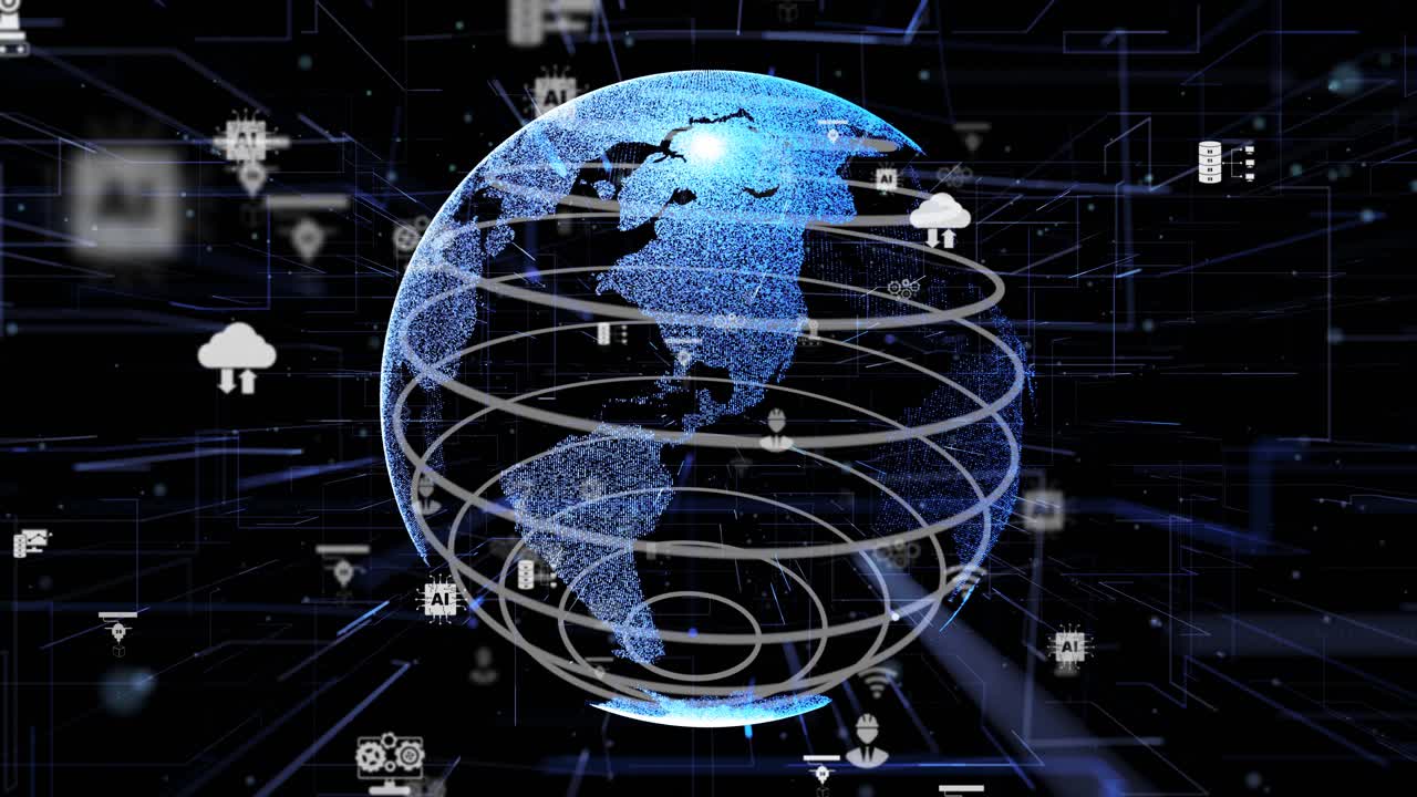 concepto de innovación de la tecnología cibernética digital industria 4.0