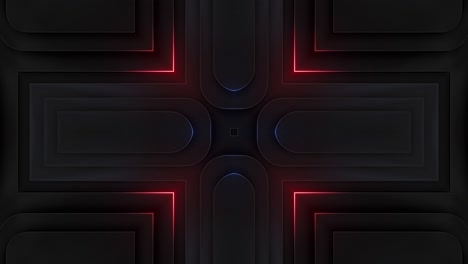 patrón de neón geométrico abstracto