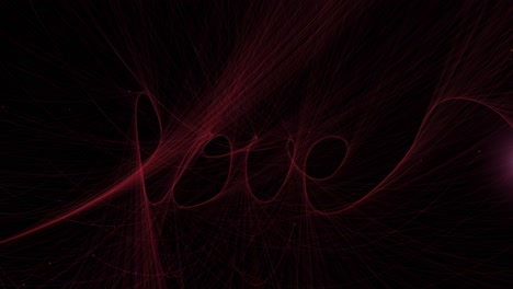 Red-light-particles-spell-out-LOVE-on-a-black-background---can-be-looped