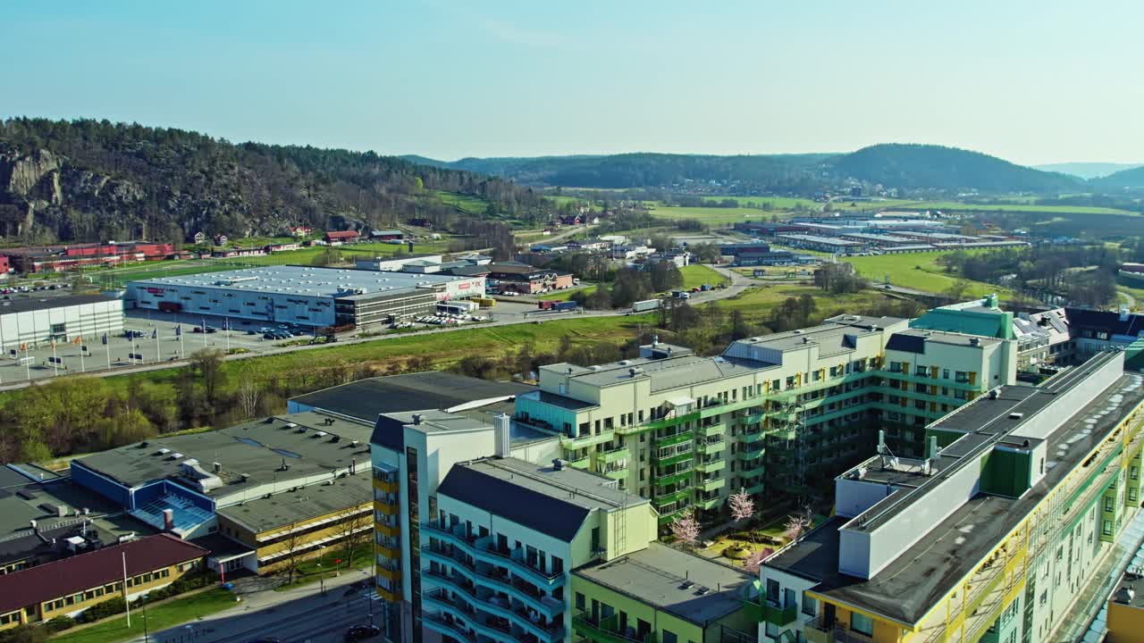 Modern meets nature in Partille, Sweden, urban and rural blend harmoniously