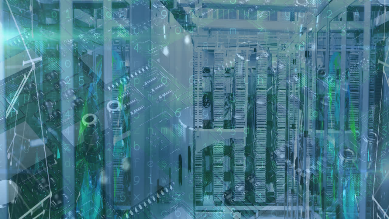 Animation of multiple moving shapes over a microprocessor