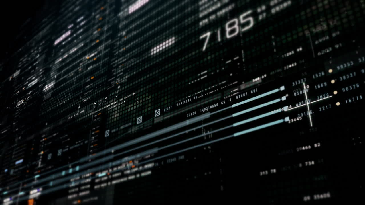 Abstract particle motion with vibrant colors, digital flowing particles, VR, futuristic sci-fi, tech innovation, and immersive cyber space background