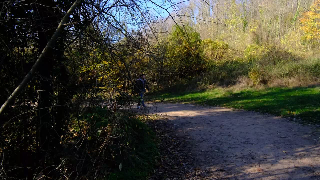 Walking Man Fall