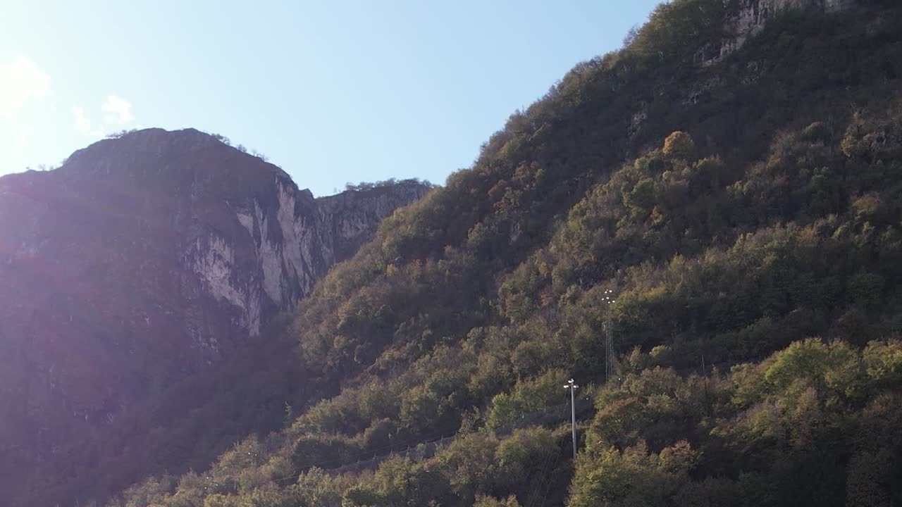 Exploring the breathtaking Alps of Italy with drone technology