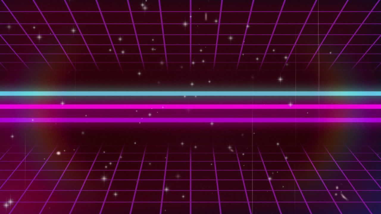 múltiples estrellas brillantes que se mueven sobre un fondo negro