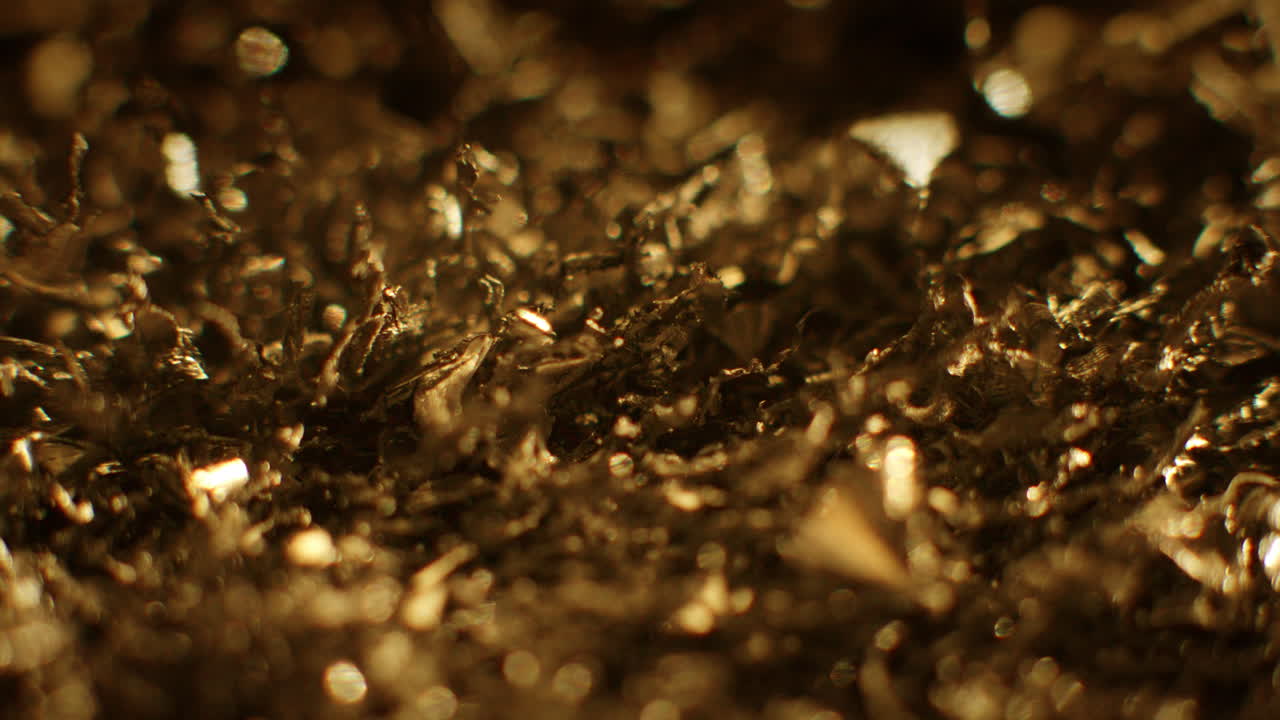 Golden color metal fillings