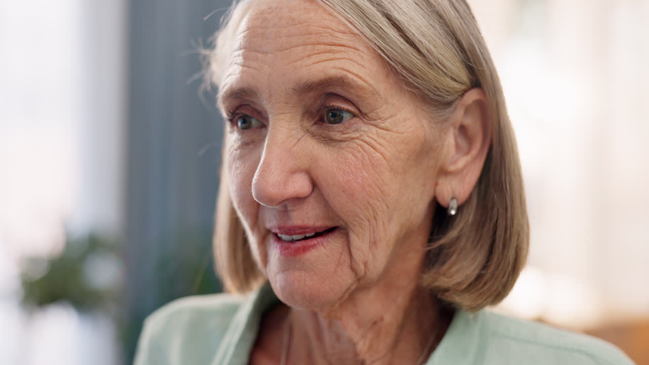 Portrait of a Smiling Older Woman
