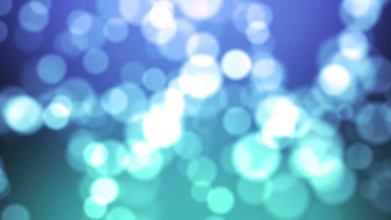 círculo de bucle sin costura bokeh luces de fondo. desenfocado de las llamaradas de fuga de luz. 4k imágenes de animaciónd