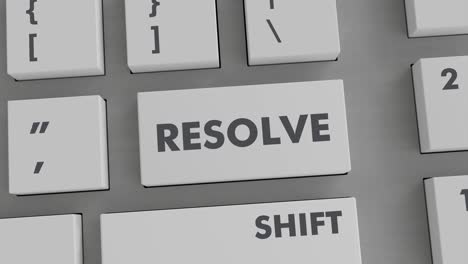 resolver la presión del botón en el teclado