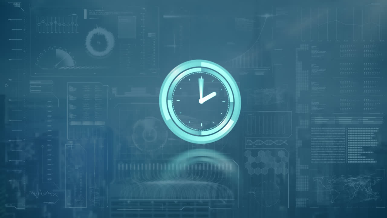 Clock moving and data processing