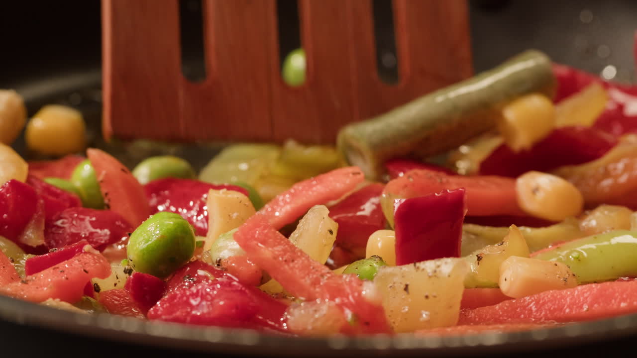 verduras mezcladas para freír