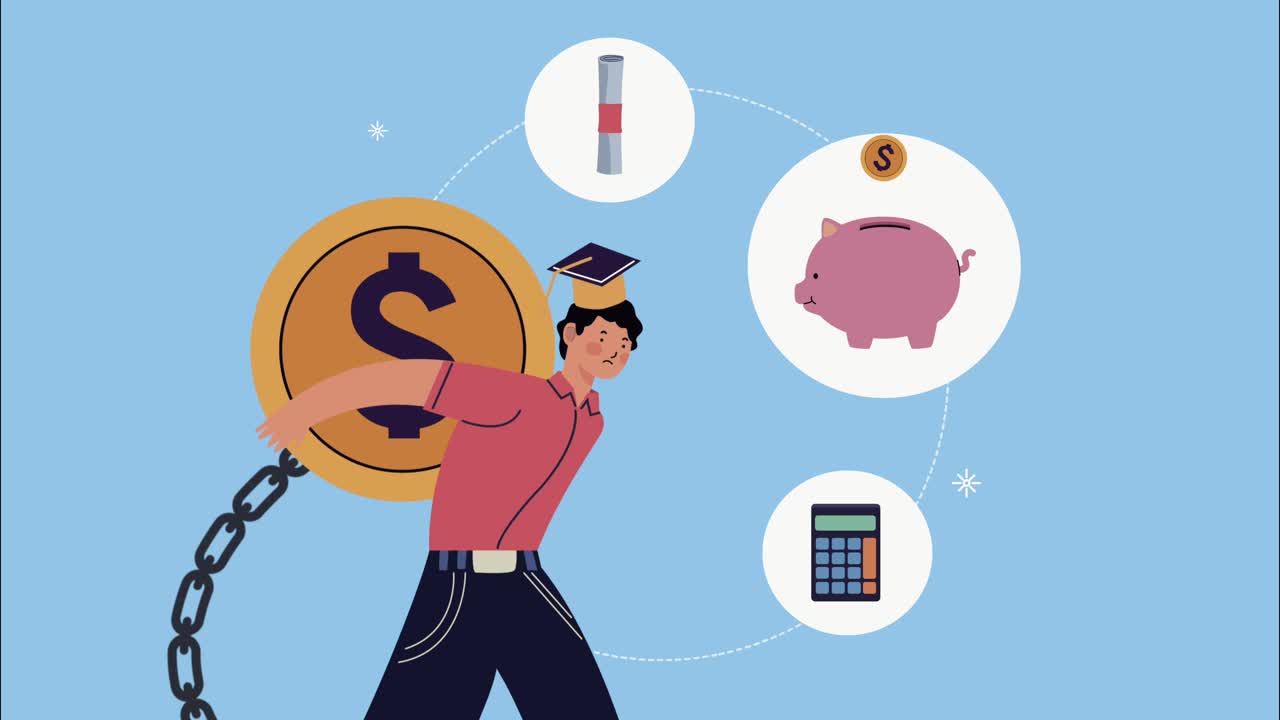 man with hat graduation and