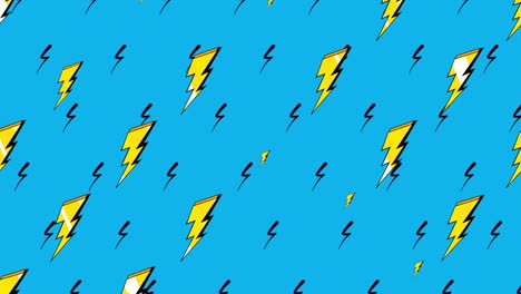 Motion-Retro-Thunderbolt-on-abstract-background-3