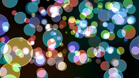 burbuja arco iris dimensión divina bokeh borroso abstracto fondo de pantalla oscura