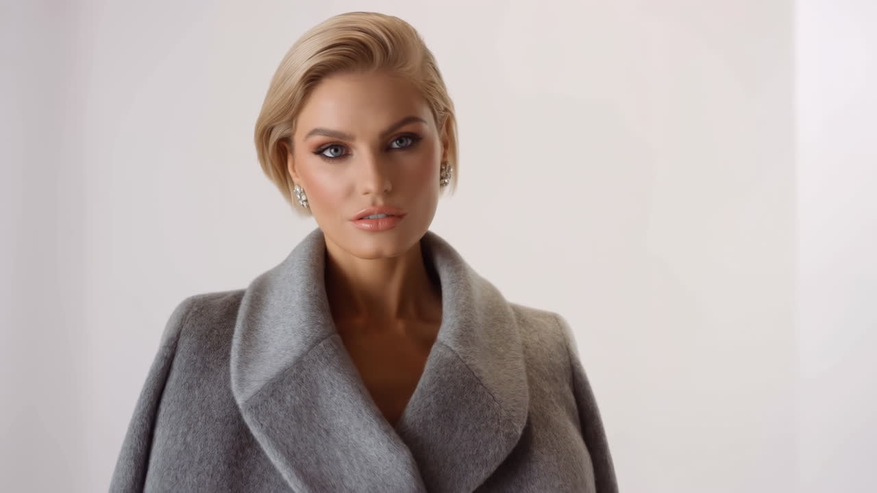 Ritratto di moda di una donna bionda