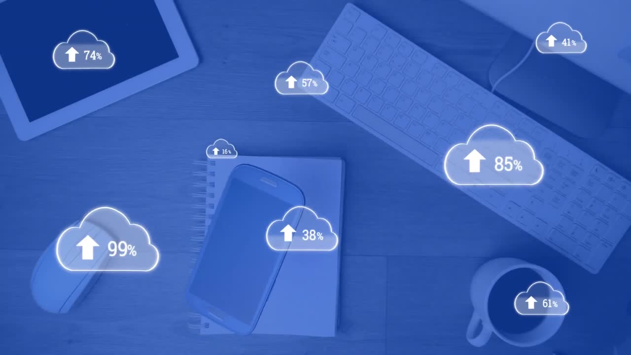 cargar en la nube digital