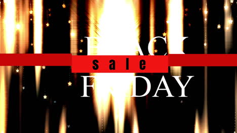 digitally generated video of black friday sale 4k