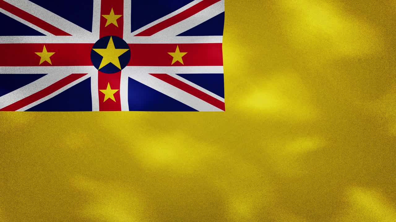 niue 밀집 발 직물 파동, 배경 루프