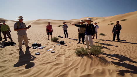 desert research team