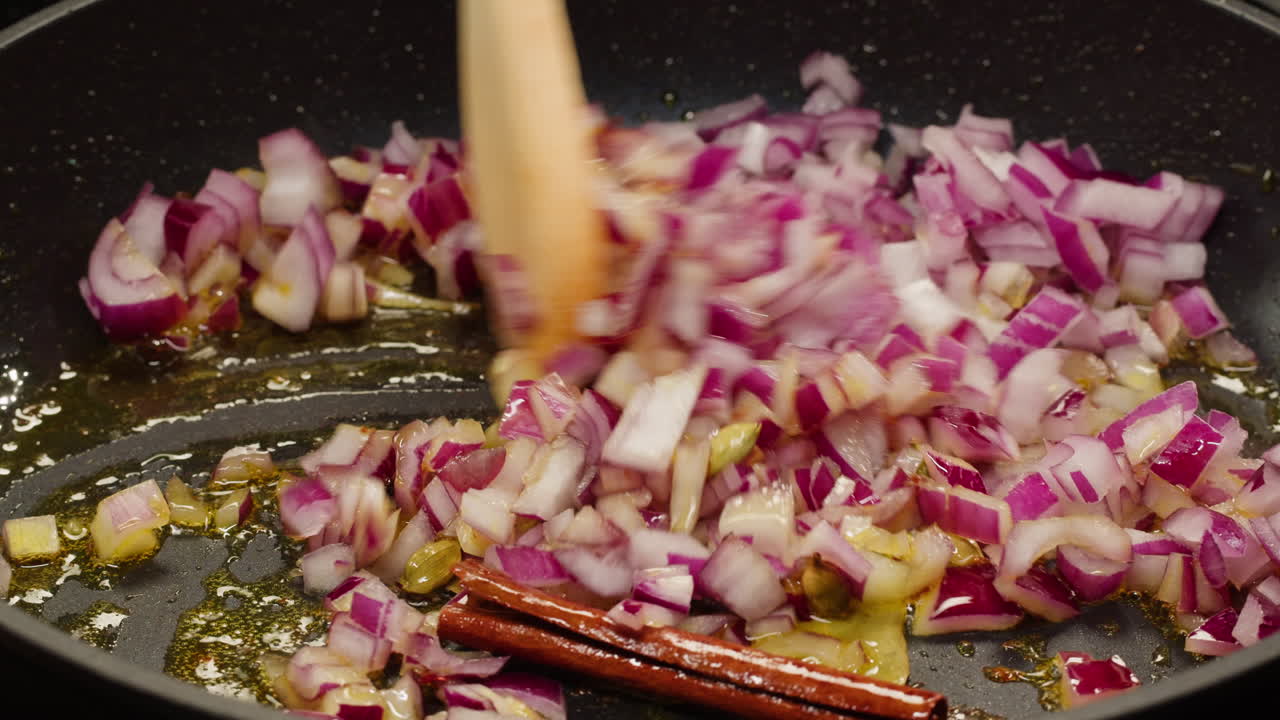 Cooking Red Onions