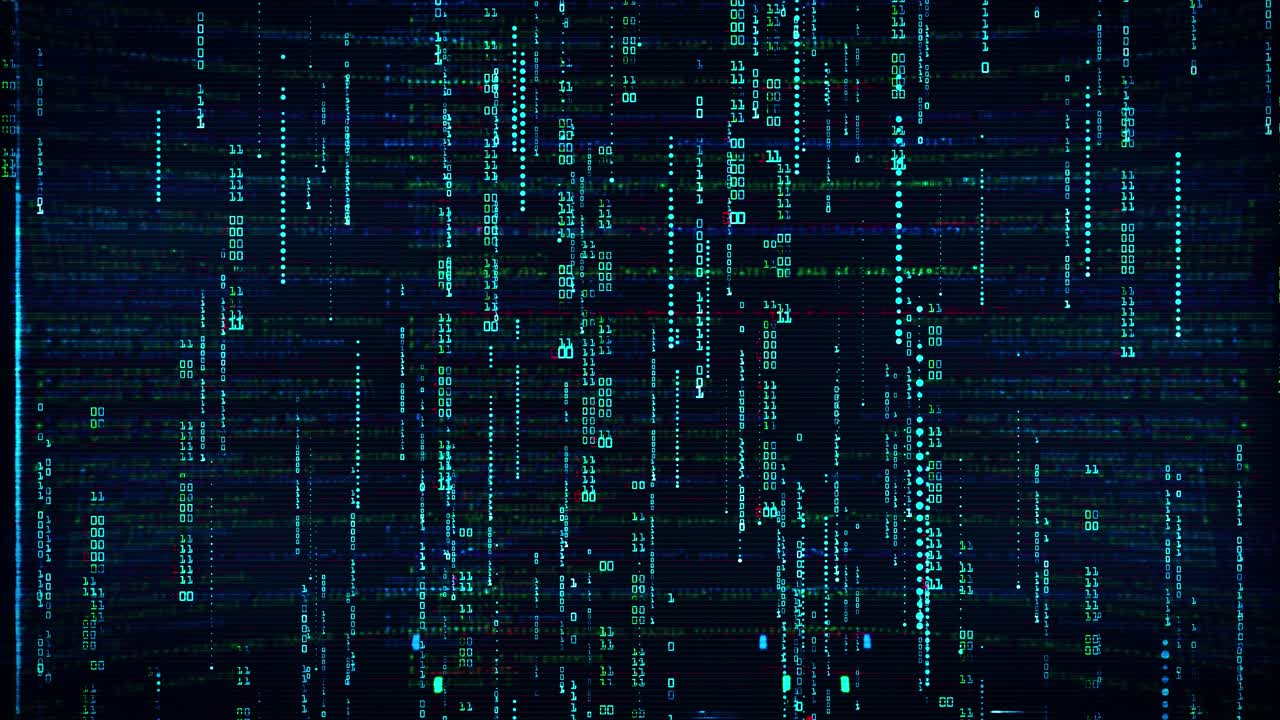 Computer hacking tech background with hacker program and binay code