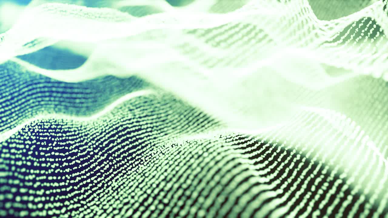 fondo 3d abstracto con ondas en movimiento