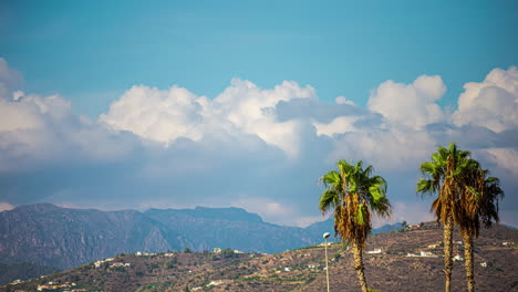 Timelapse:-Thick-Clouds-Building-Over-Mountain-Range