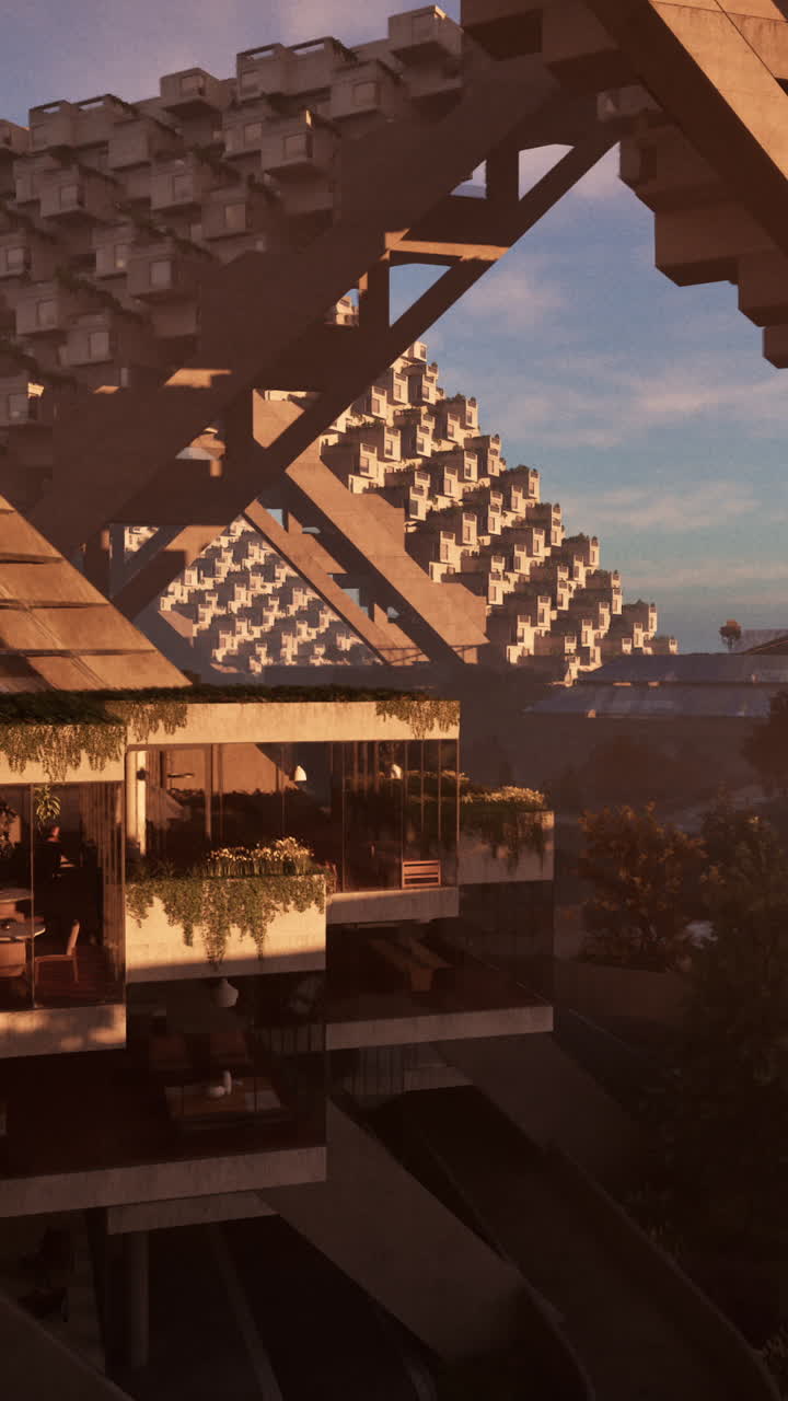 arquitectura urbana futurista