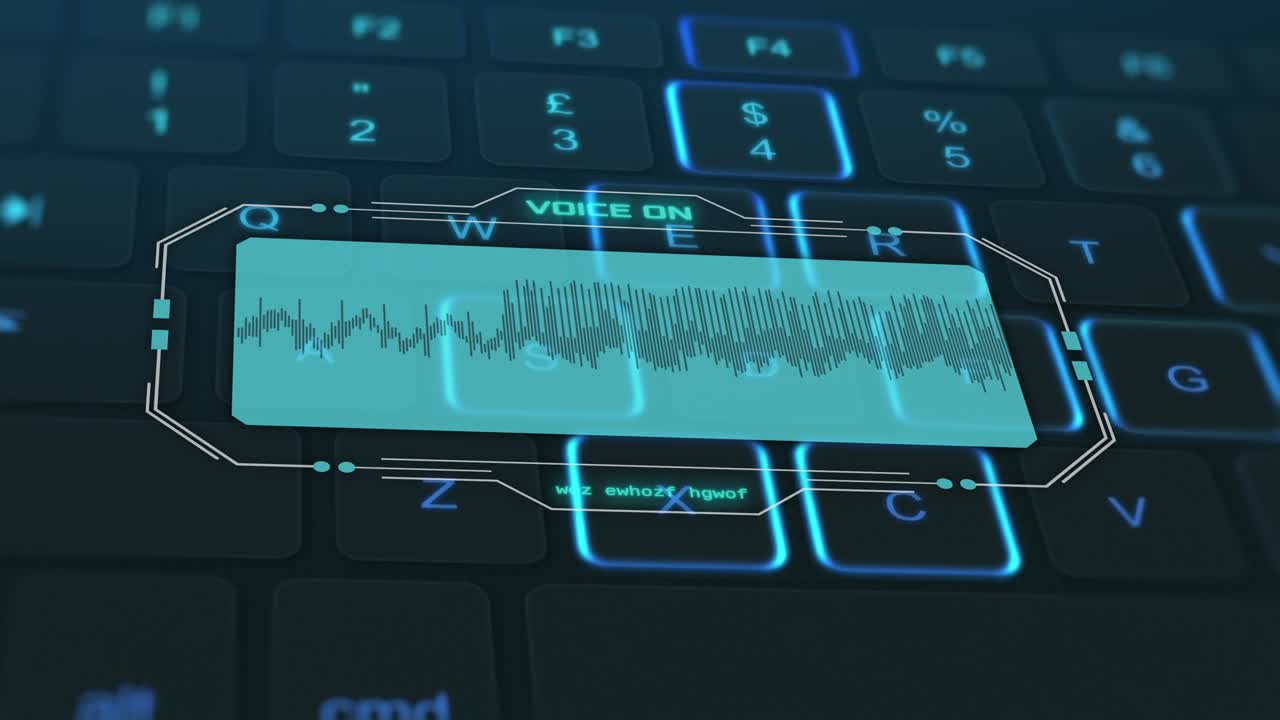 voice controlled computer keyboard