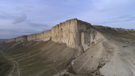 white cliffs aerial view