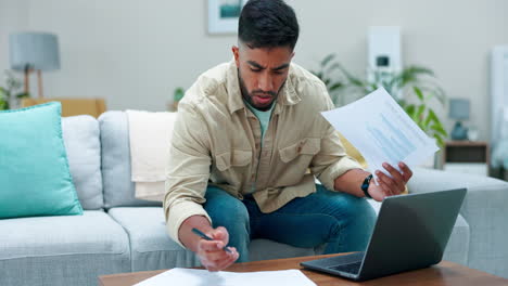 Stress,-debt-and-man-with-documents