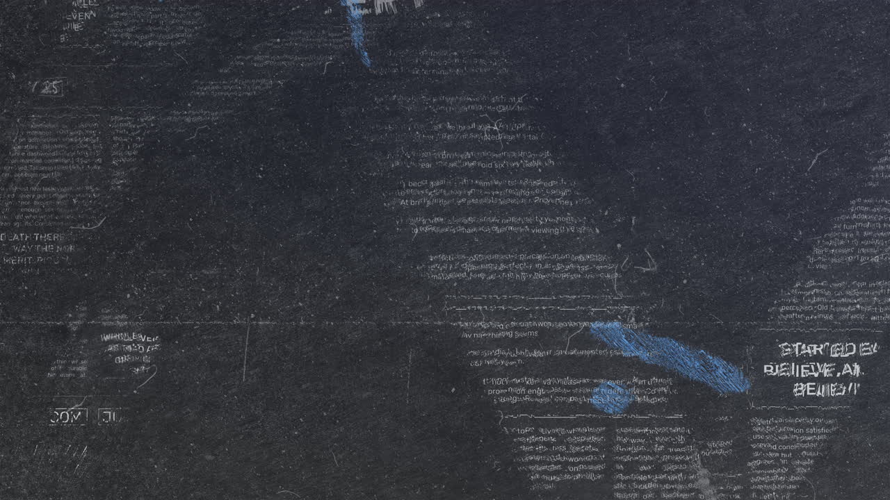 Dynamic Blue Paint Overlay