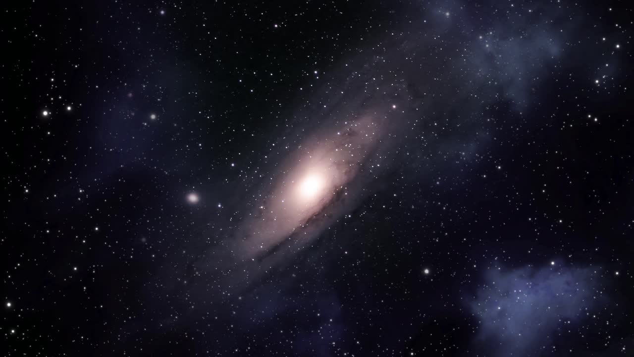 별과 은하를 날아다니며