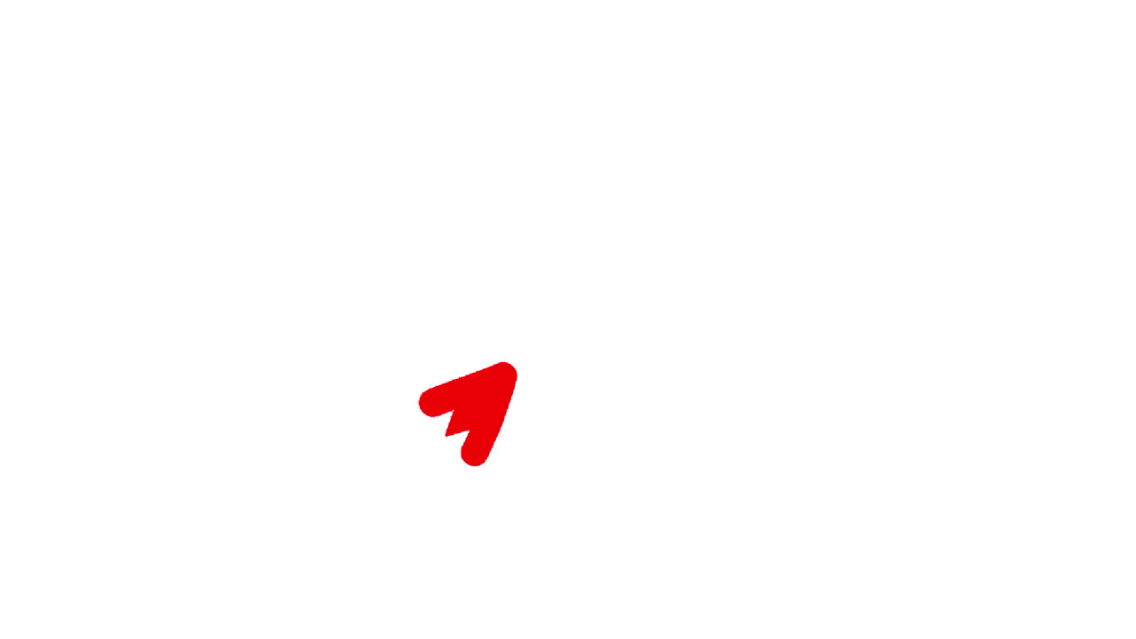Animated Hand-Drawn Red Arrows Pointing Upwards