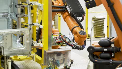 línea de ensamblaje automático de carrocerías de automóviles
