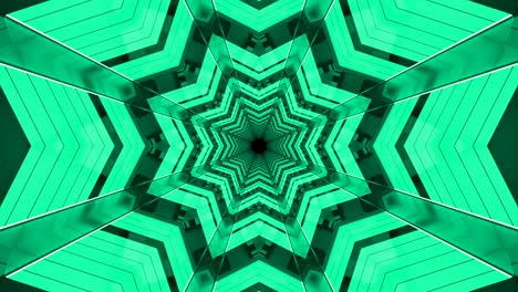 el túnel de fondo de la fiesta del bucle turquesa