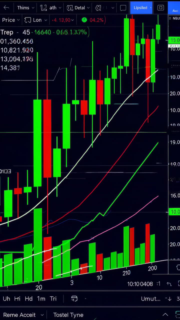 Stock Market Candlestick Charts