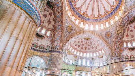 inside the blue mosque, istanbul