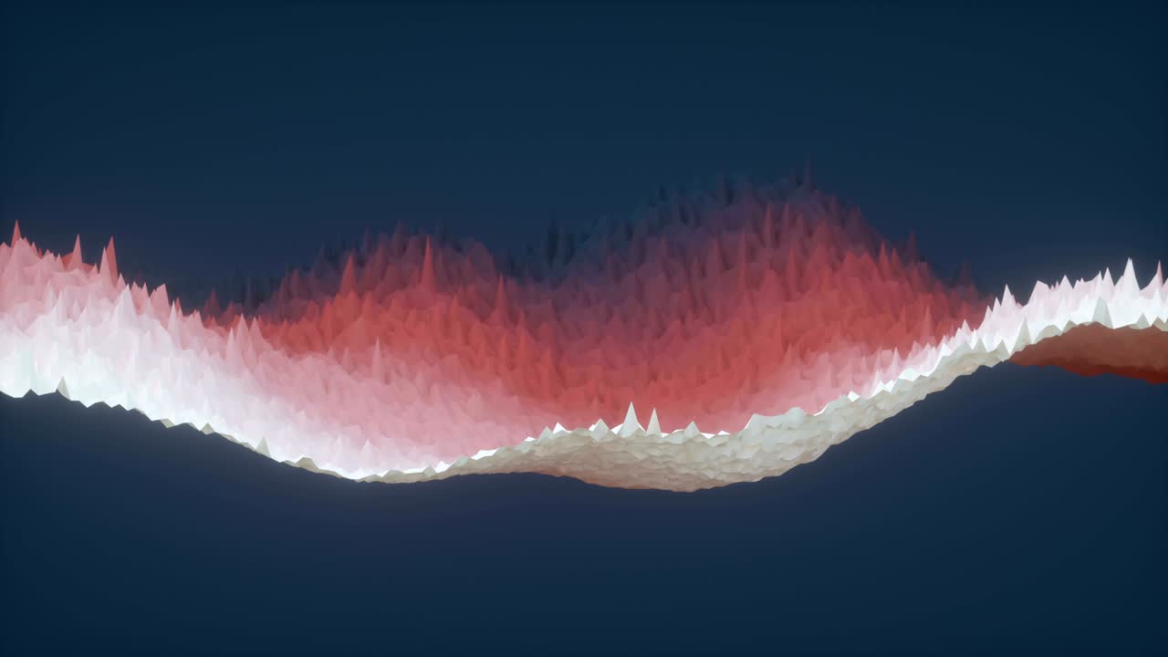 gráfico de movimiento 3d abstracto. video en bucle moderno de 4k sin costuras.