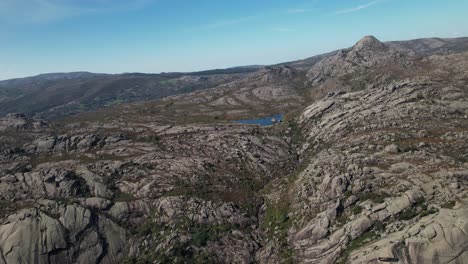 Lake-in-the-Mountains-Aerial-View