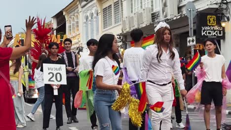 lgbtq+ pride parade in thailand