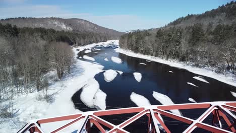 riparius, ny - dji mini bridge lift