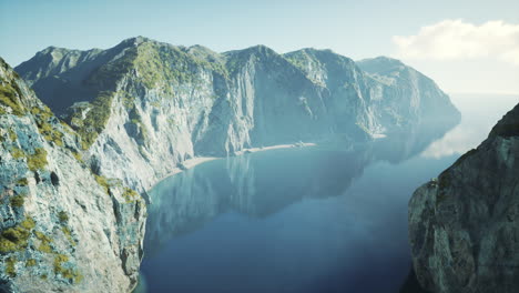 coastal mountain scenery