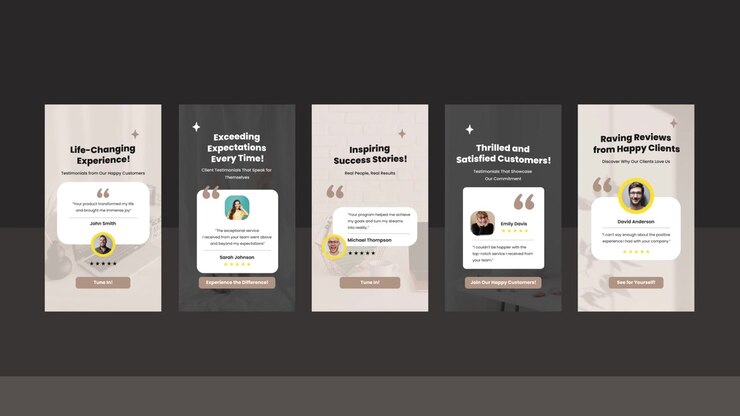Customer Testimonial Examples