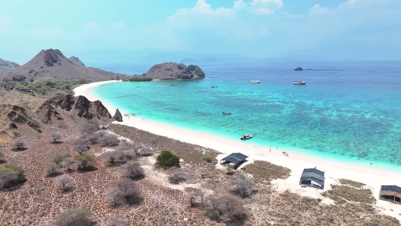 핑크 비치, 코모도 국립공원, 인도네시아