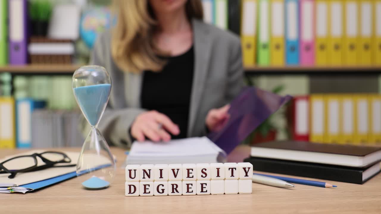 University Degree and Education Concept