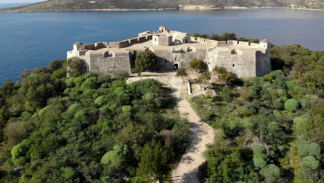 castillo de ali pasha de ioannina, famoso gobernante albanés de los territorios europeos del imperio otomano